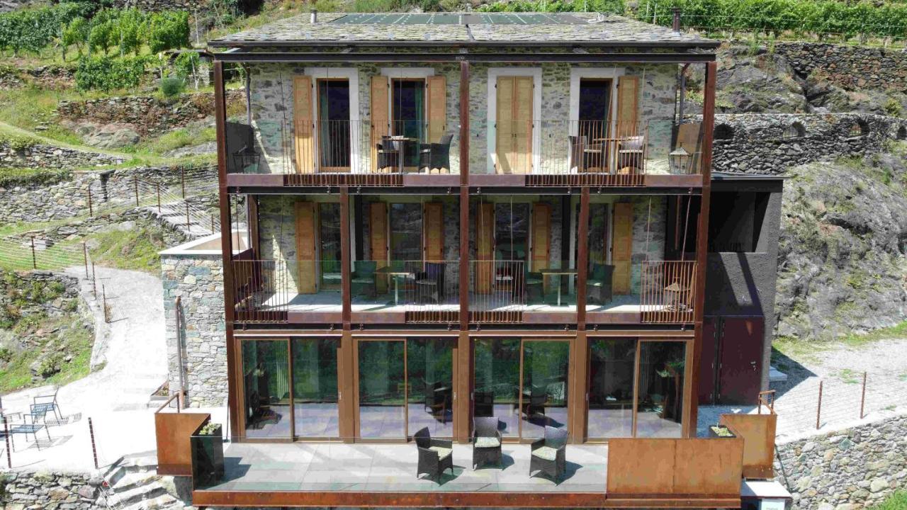 Ca' Barroni Agriresort ซอนดริโอ ภายนอก รูปภาพ
