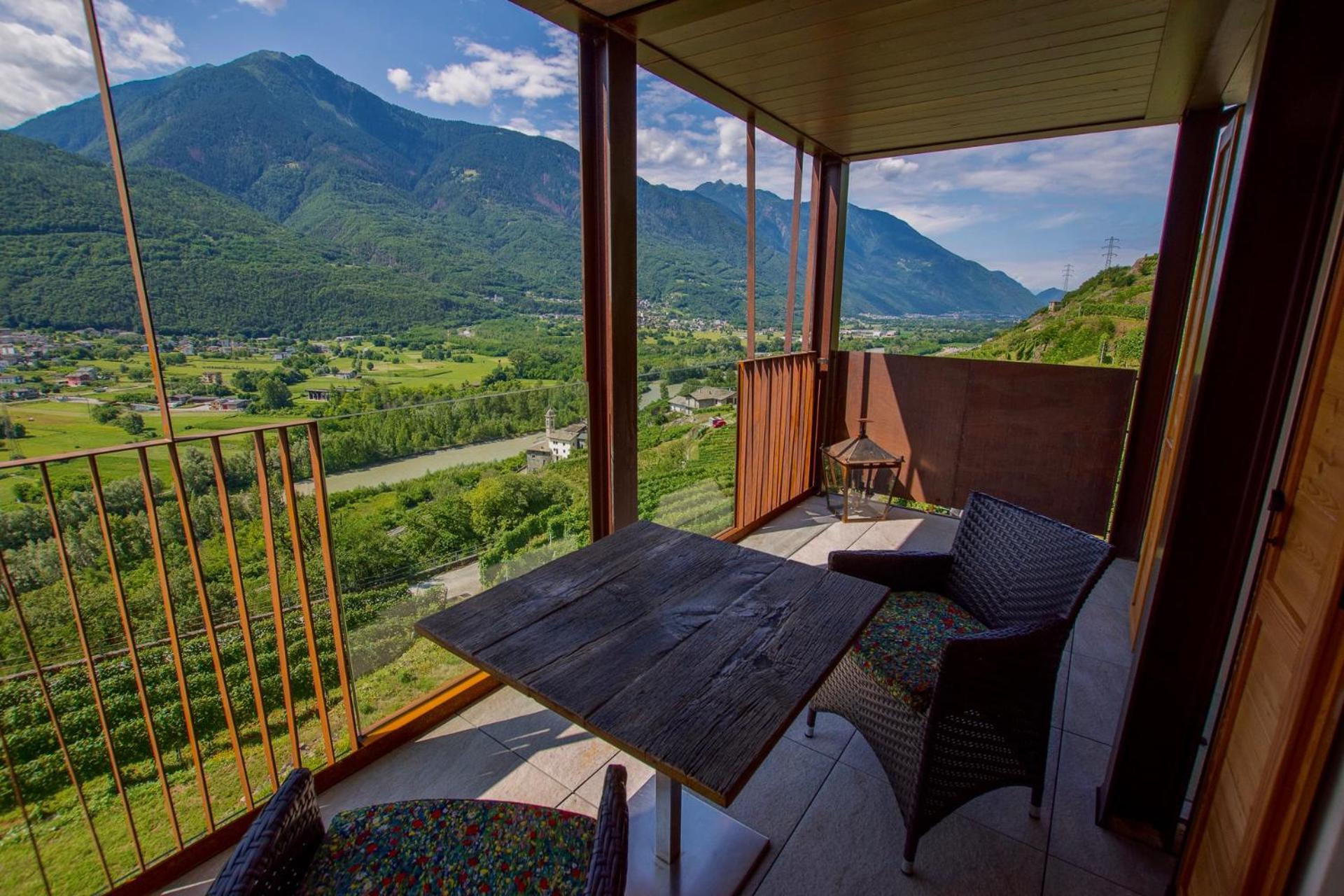 Ca' Barroni Agriresort ซอนดริโอ ภายนอก รูปภาพ