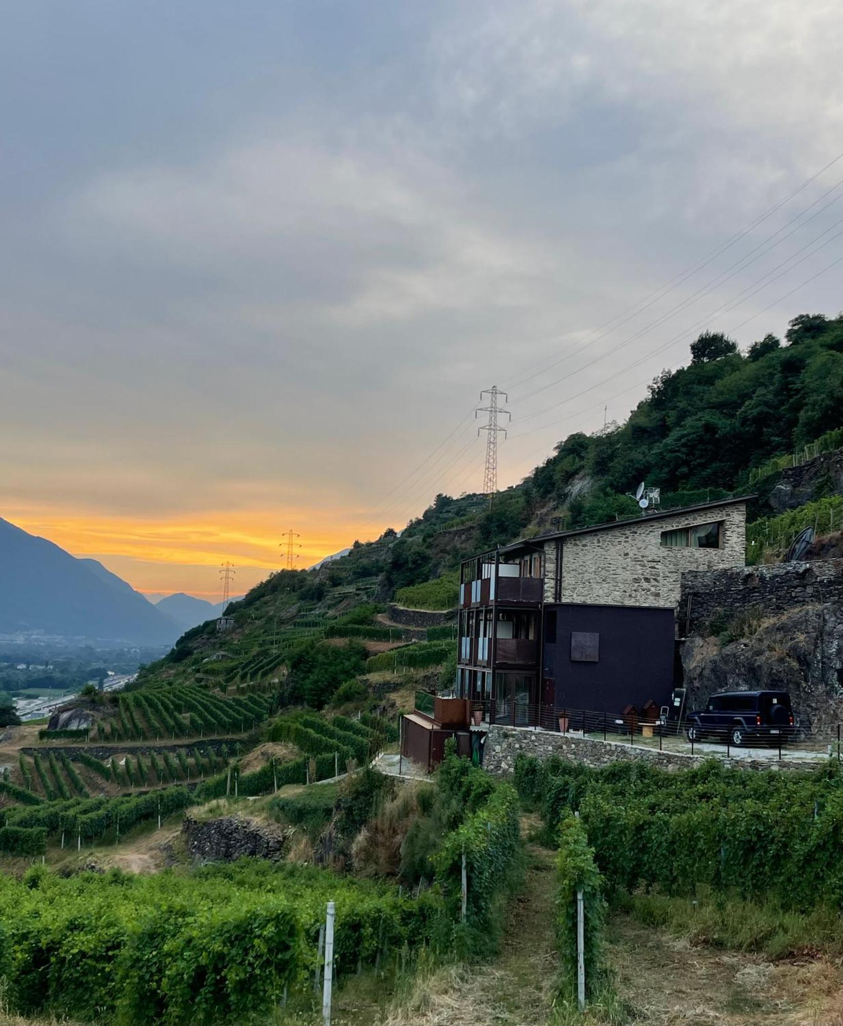 Ca' Barroni Agriresort ซอนดริโอ ภายนอก รูปภาพ